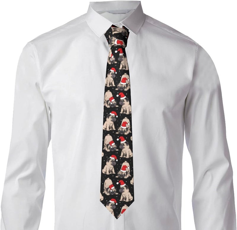 Yilad Tie for Men and Boy Novelty Fun Full Print Men's Necktie Skinny Fashion Narrow Wide - Image 2